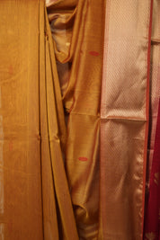Mustard Maheshwari Saree - SRMMS860