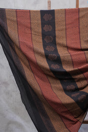 Maroon HBP Cotton Saree - SRMCS2429