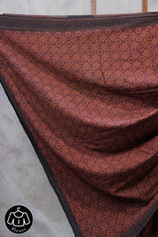 Maroon HBP Cotton Saree - SRMCS2429