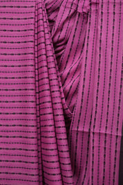 Pink Bengal Cotton Saree - SRPBCS181