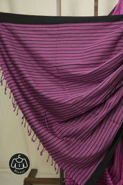 Pink Bengal Cotton Saree - SRPBCS181