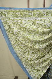 Blue HBP Cotton Saree - SRBCS3747