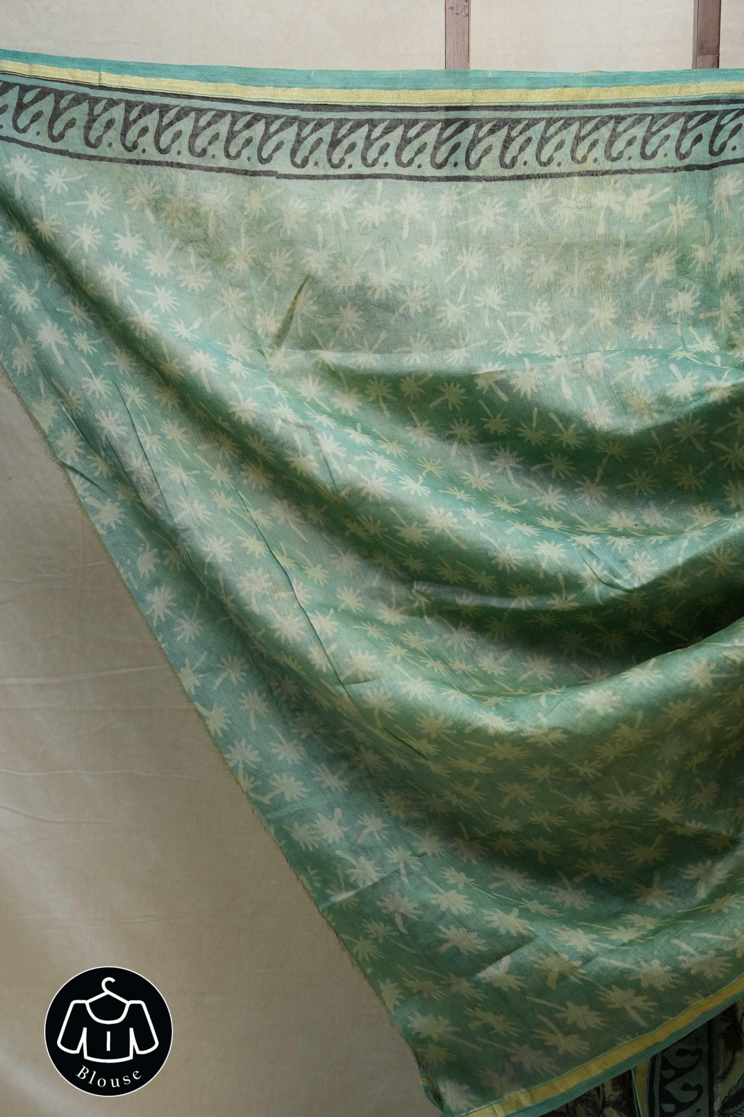 Cream HBP Cotton Silk Saree With Chanderi Border - SRCCSS1219