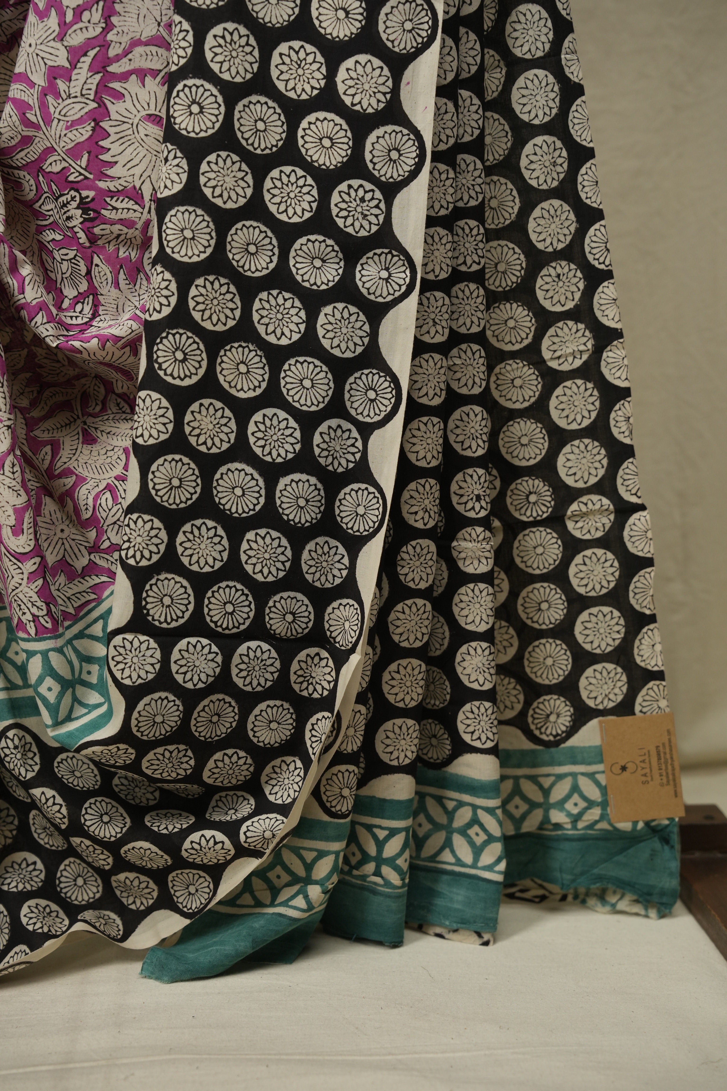 Pink HBP Cotton Saree - SRPCS3575