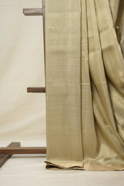 Sandal Beige Mangalgiri Silk Saree - SRSBMSS006