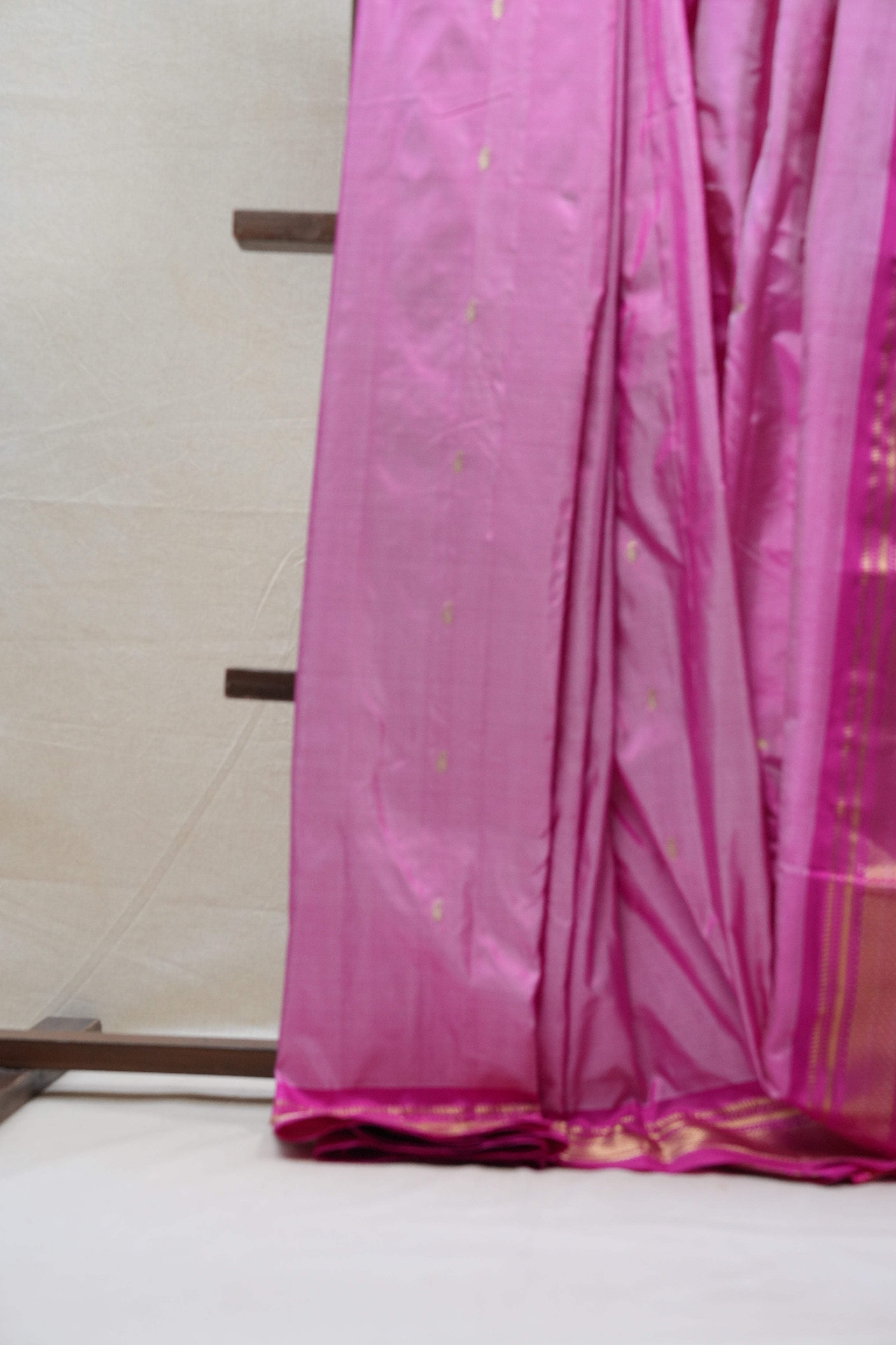 Pink Silk Paithani Saree - SRPSPS685