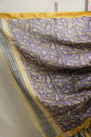 Cream HBP Cotton Silk Saree With Maheshwari Border - SRCCSS1194