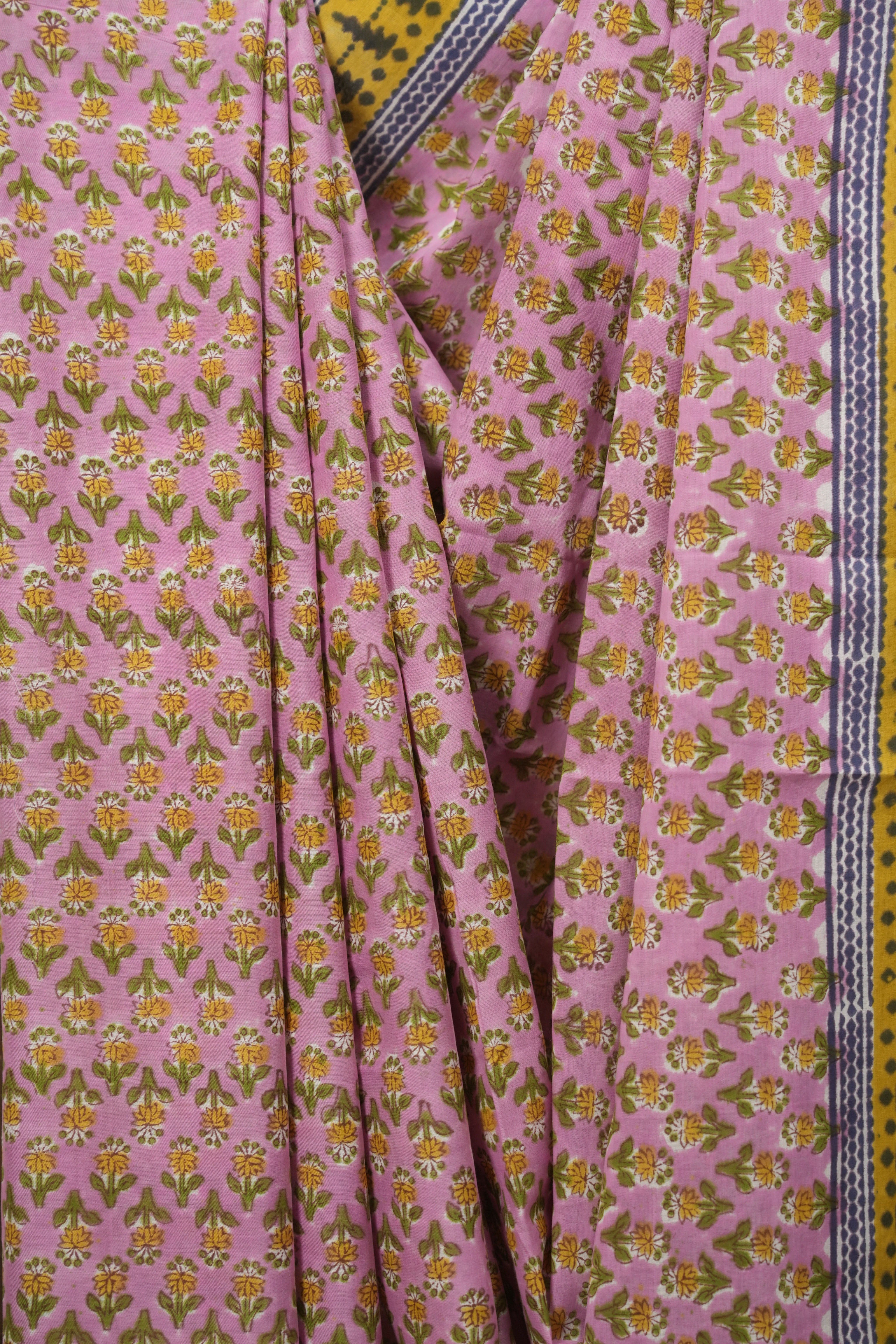 Pink HBP Cotton Saree - SRPCS3746