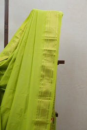 Green Cotton Paithani Saree - SRGCPS565