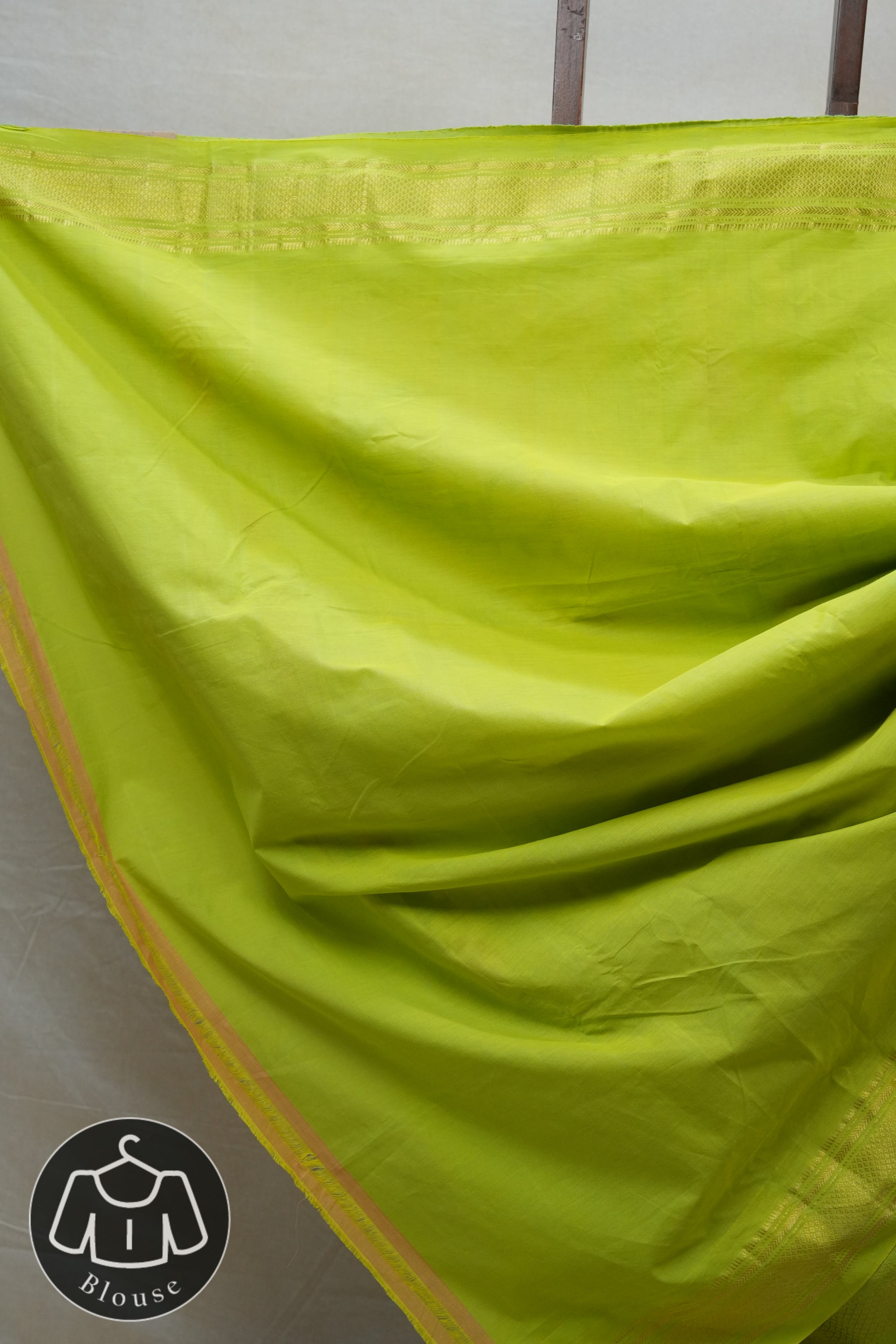 Green Cotton Paithani Saree - SRGCPS565