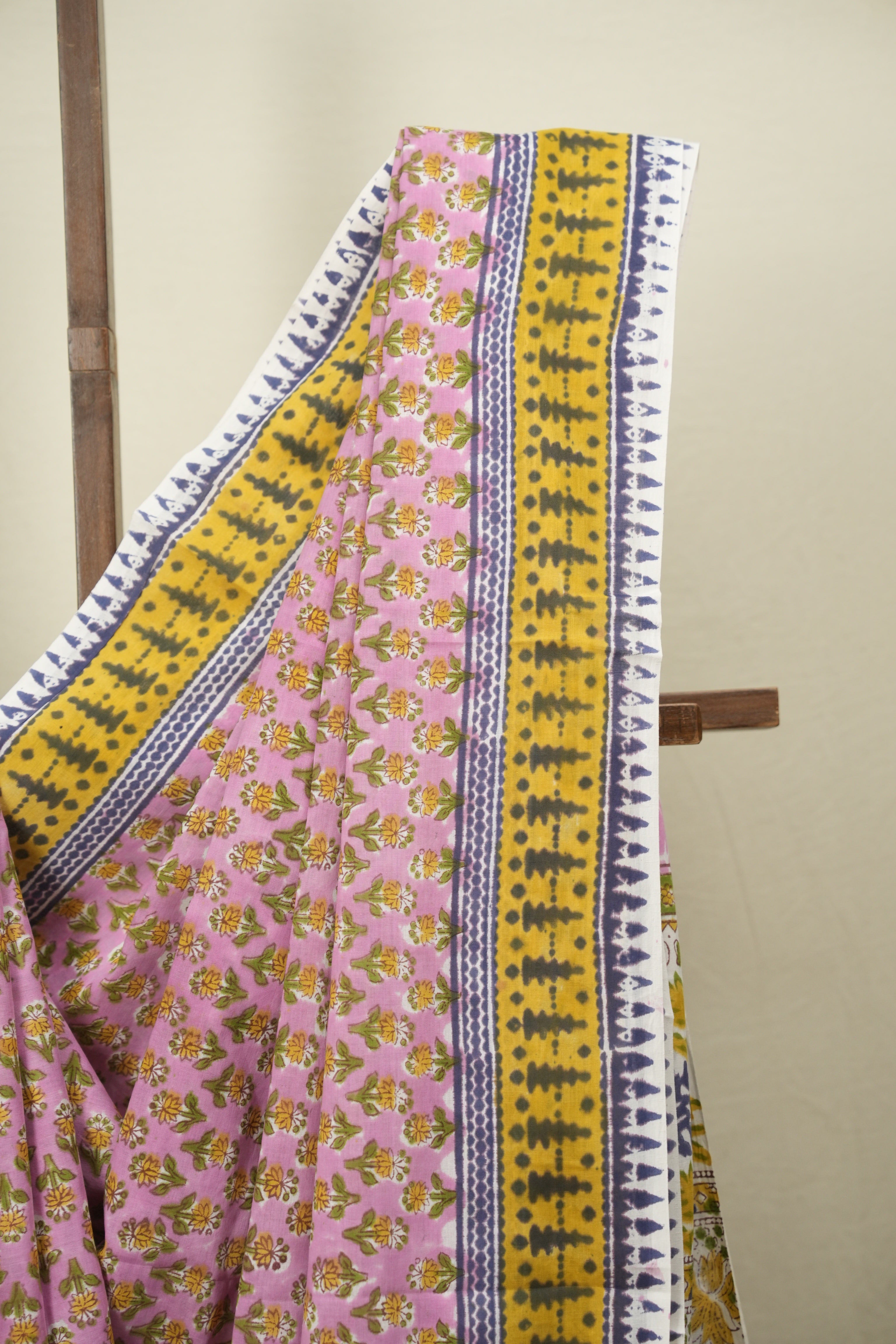 Pink HBP Cotton Saree - SRPCS3746