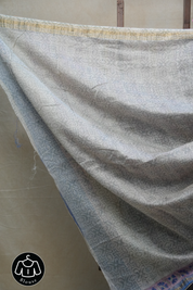 Blue HBP Cotton Silk Saree With Maheshwari Border - SRBCSS1203