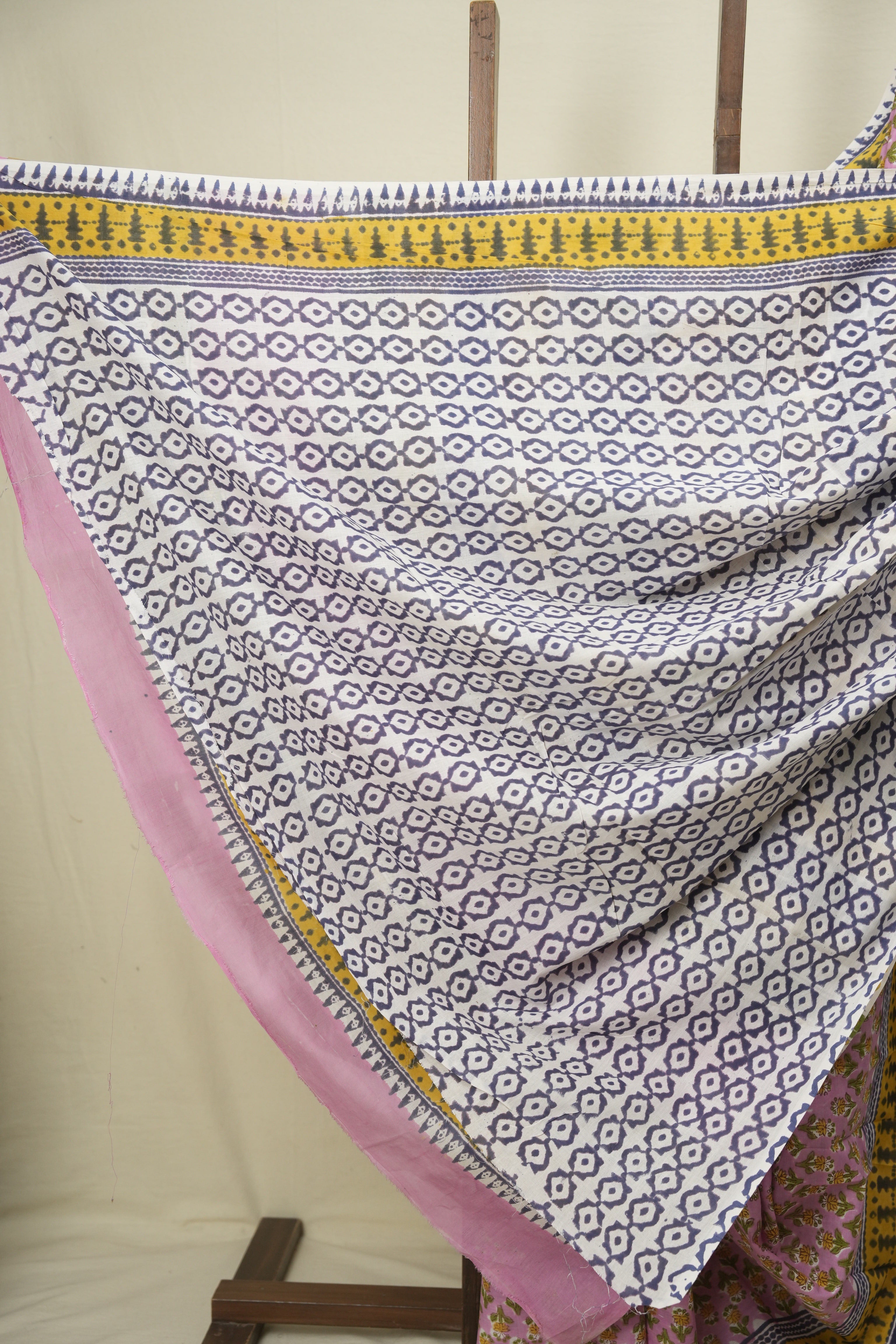 Pink HBP Cotton Saree - SRPCS3746