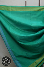 Green Cotton Paithani Saree - SRGCPS570