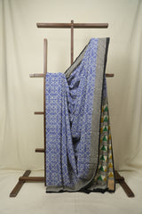 Blue HBP Cotton Saree - SRBCS3583