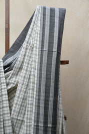 White Cotton Ilkal Saree  - SRWCIS589