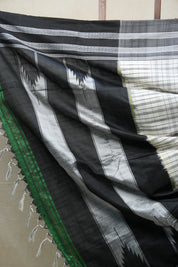 White Cotton Ilkal Saree  - SRWCIS589