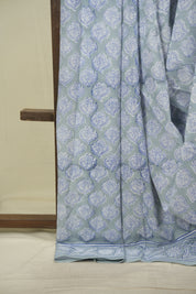 Grey HBP Cotton Saree - SRGCS3714