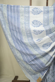 Grey HBP Cotton Saree - SRGCS3714