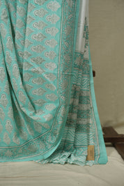 Aqua HBP Cotton Saree - SRACS3715