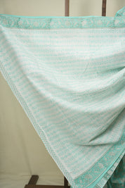 Aqua HBP Cotton Saree - SRACS3715