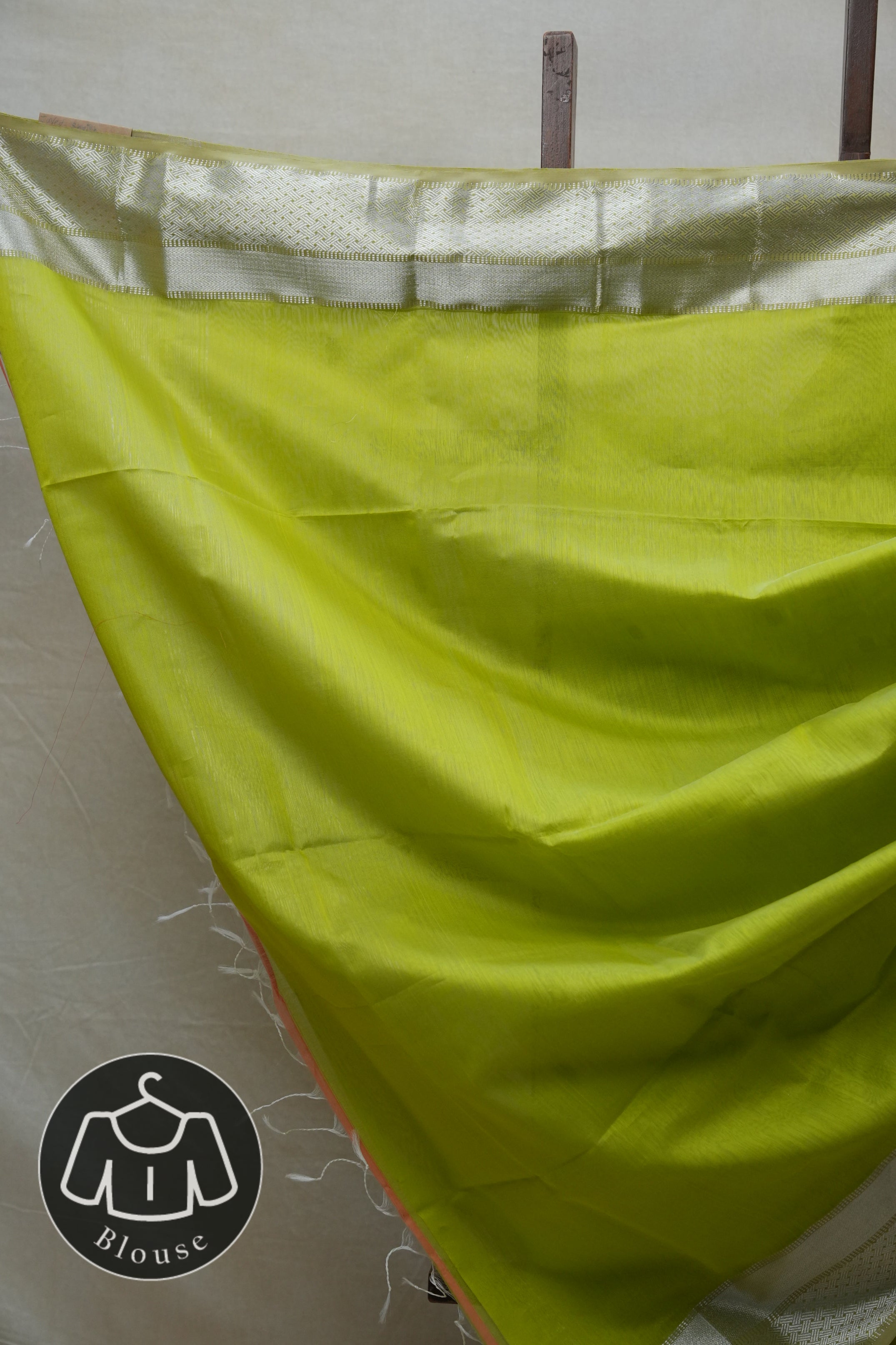 Green Maheshwari Saree - SRGMS535