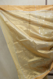 Beige Chanderi Cotton Silk Saree - SRBCSS266