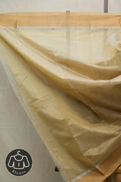 Beige Chanderi Cotton Silk Saree - SRBCSS266