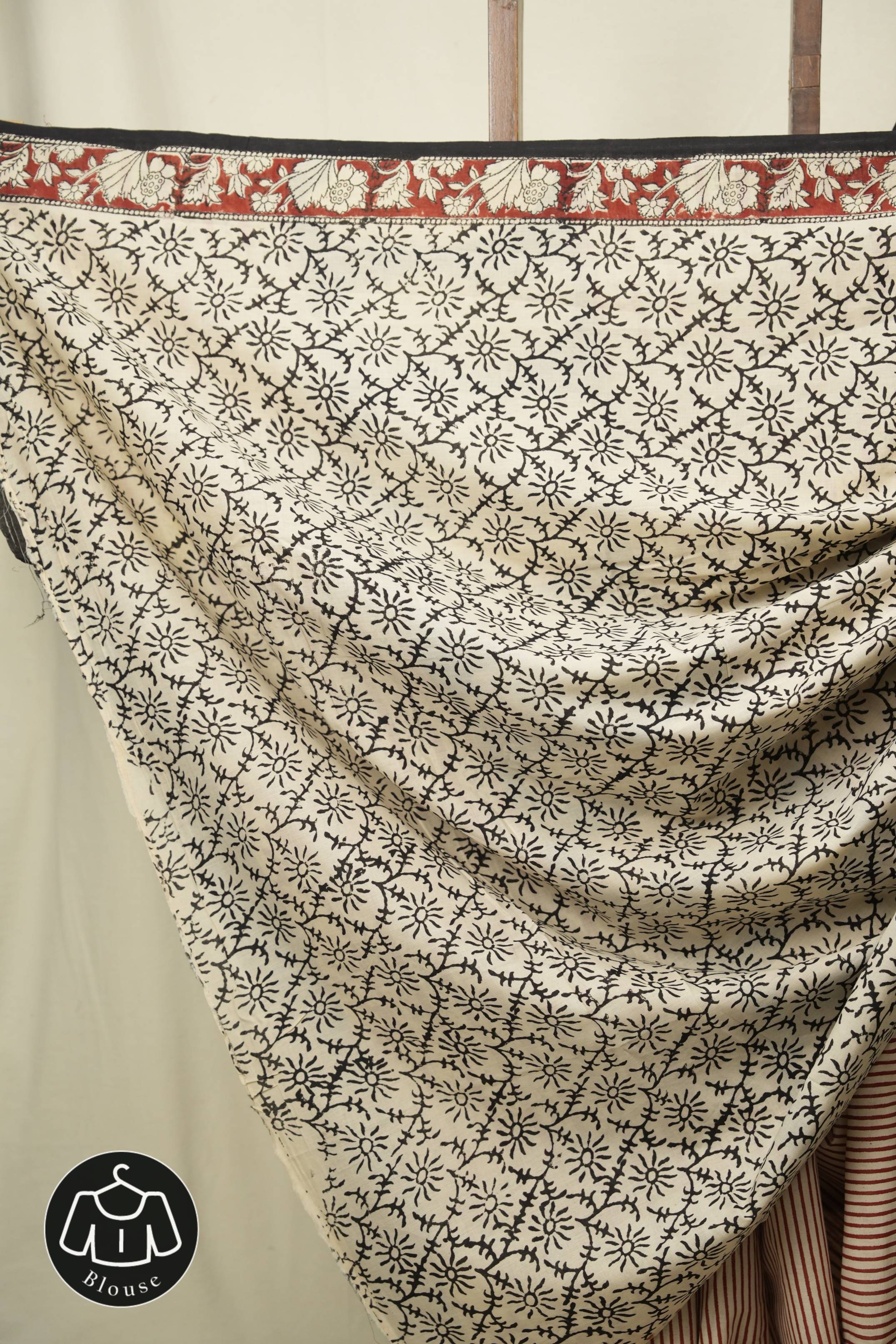 Beige HBP Cotton Saree - SRBCS3579