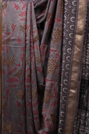 Kashish HBP Chanderi Cotton Silk Saree With Maheshwari Border - SRKCS1151