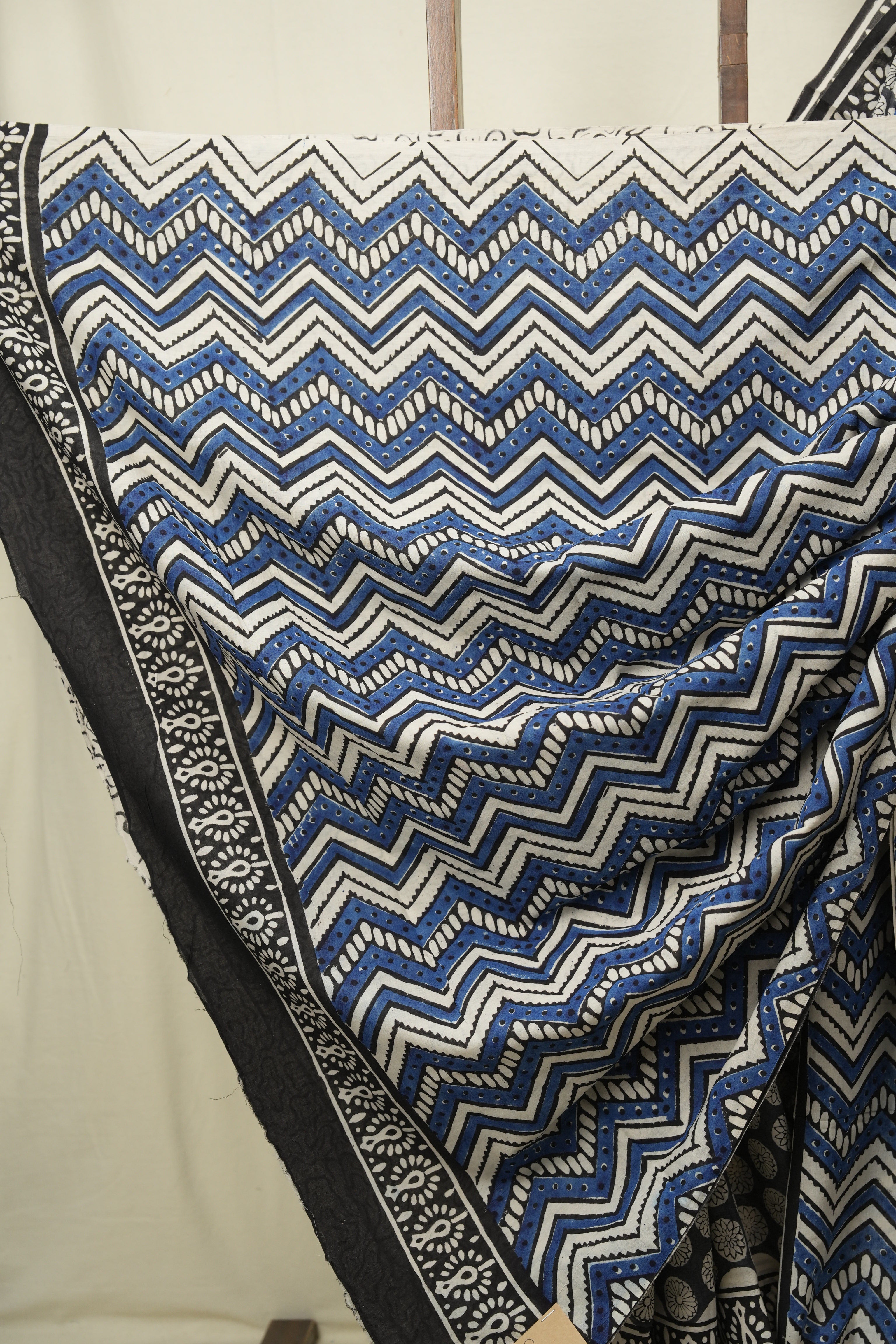 Grey HBP Cotton Saree - SRGCS3573