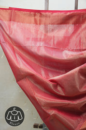 Grey Maheshwari Tissue Saree - SRGMTS466