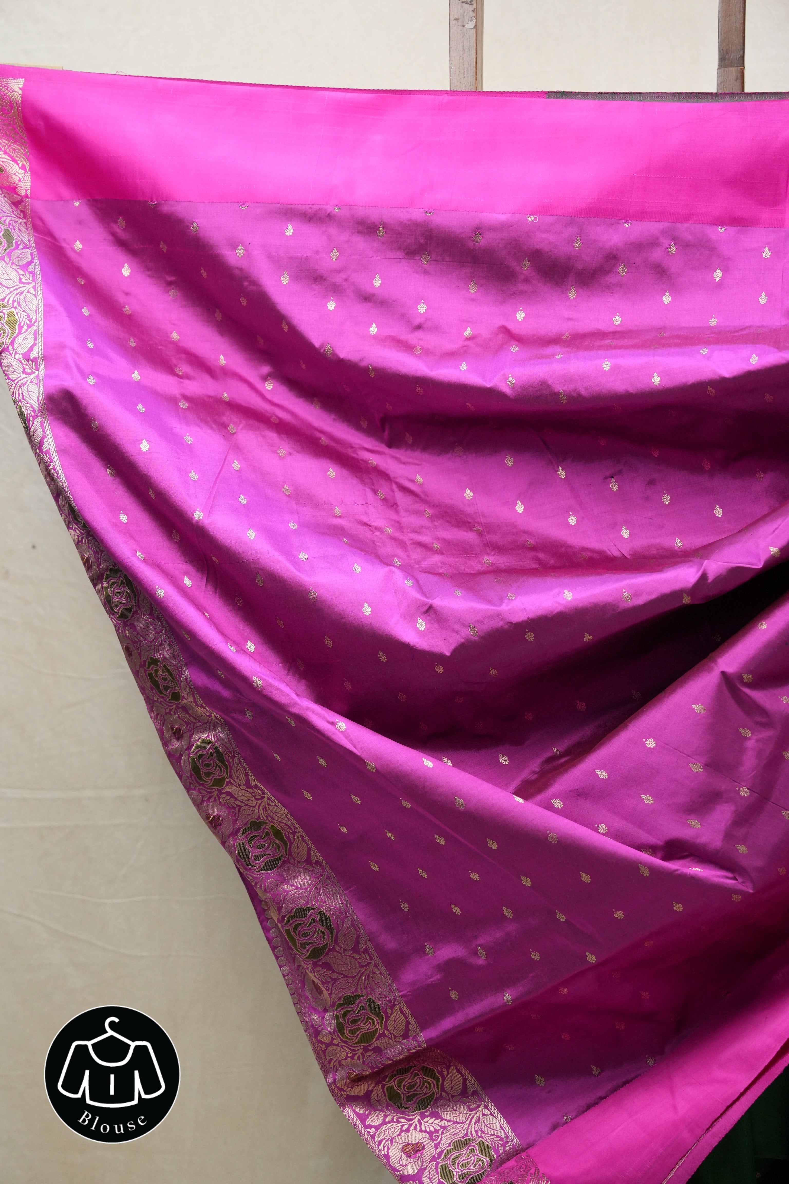 Green Banarasi Silk Saree - SRGBSS718