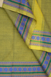 Olive Kanchi Cotton Saree - SROKCS594