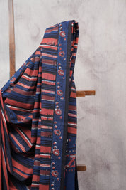 Multicolor HBP Cotton Saree - SRMCS2498