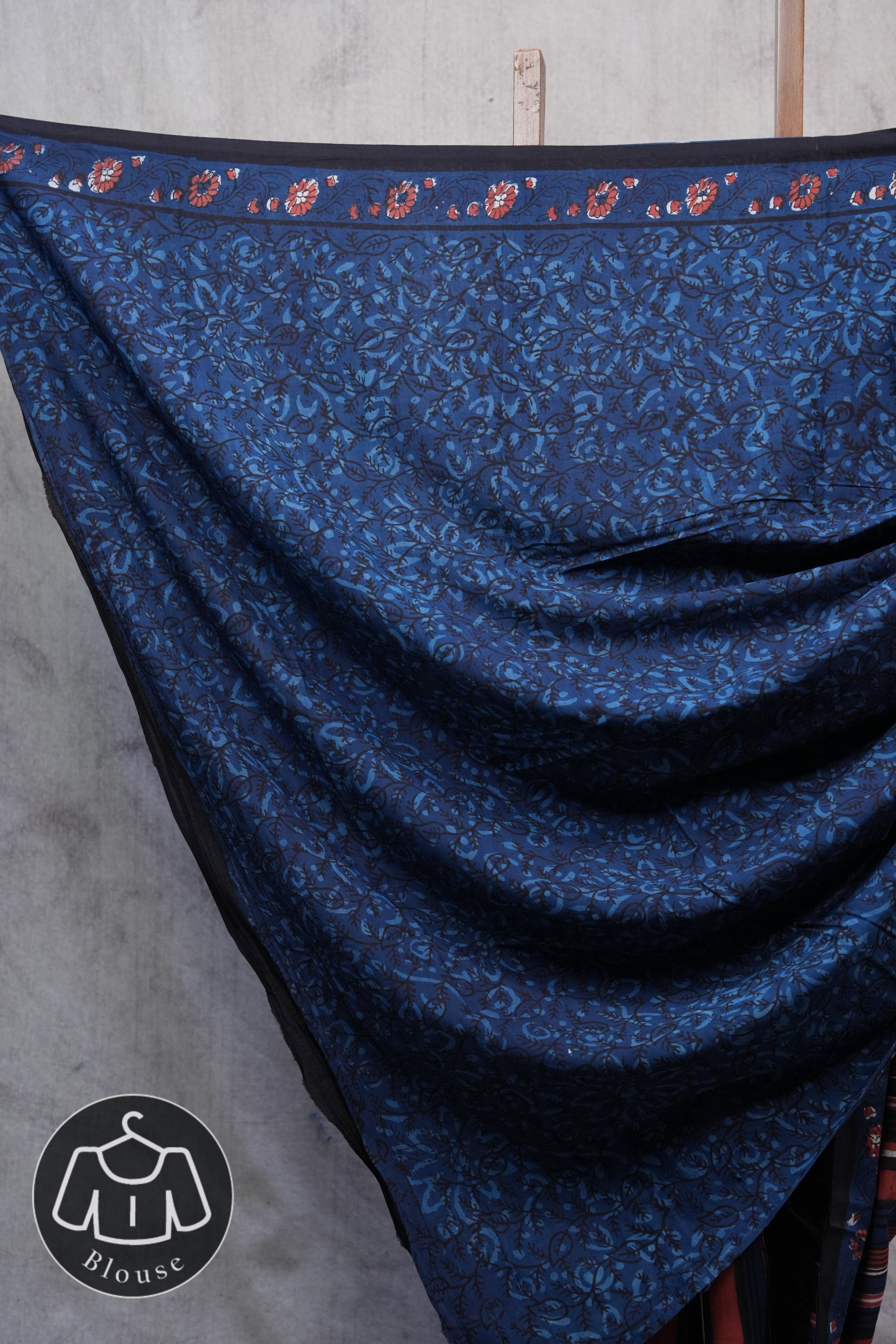 Multicolor HBP Cotton Saree - SRMCS2498