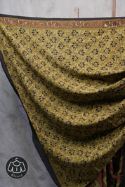 Green HBP Cotton Saree - SRGCS2497