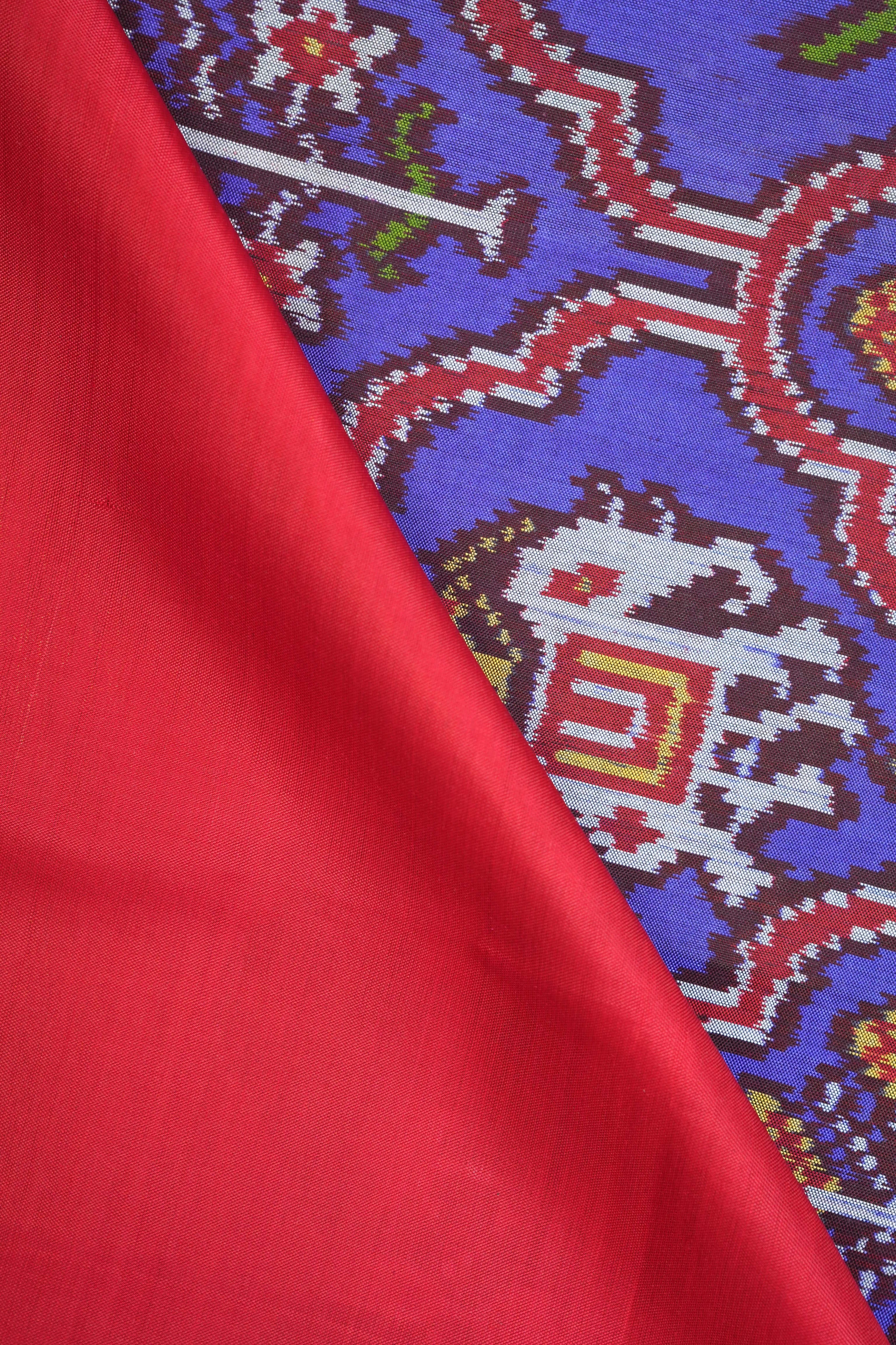 Gajmala Rajkot Patola Silk Saree - Saavari - SSGRPSS05