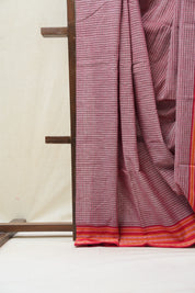 Pink Big Checks Cotton Patteda Anchu Saree - SRPPAS272