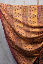 Black HBP Cotton Saree - SRBCS2516