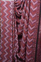 Watermelon Pink HBP Cotton Saree - SRWPCS2520