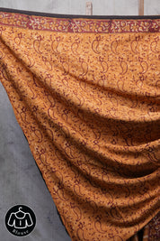 Pale Orange HBP Cotton Saree - SRPOCS2518