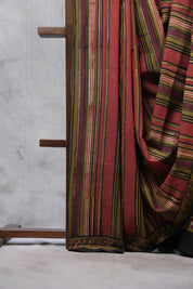 Multicolor HBP Cotton Saree - SRMCS2513