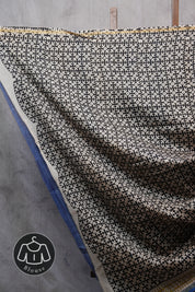 Blue HBP Chanderi Cotton Silk Saree With Chanderi Border - SRBCS1163