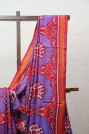 Blue Rajkot Patola Silk Saree - SRBRPSS388