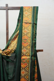 Green Rajkot Patola Silk Saree - SRGRPSS362