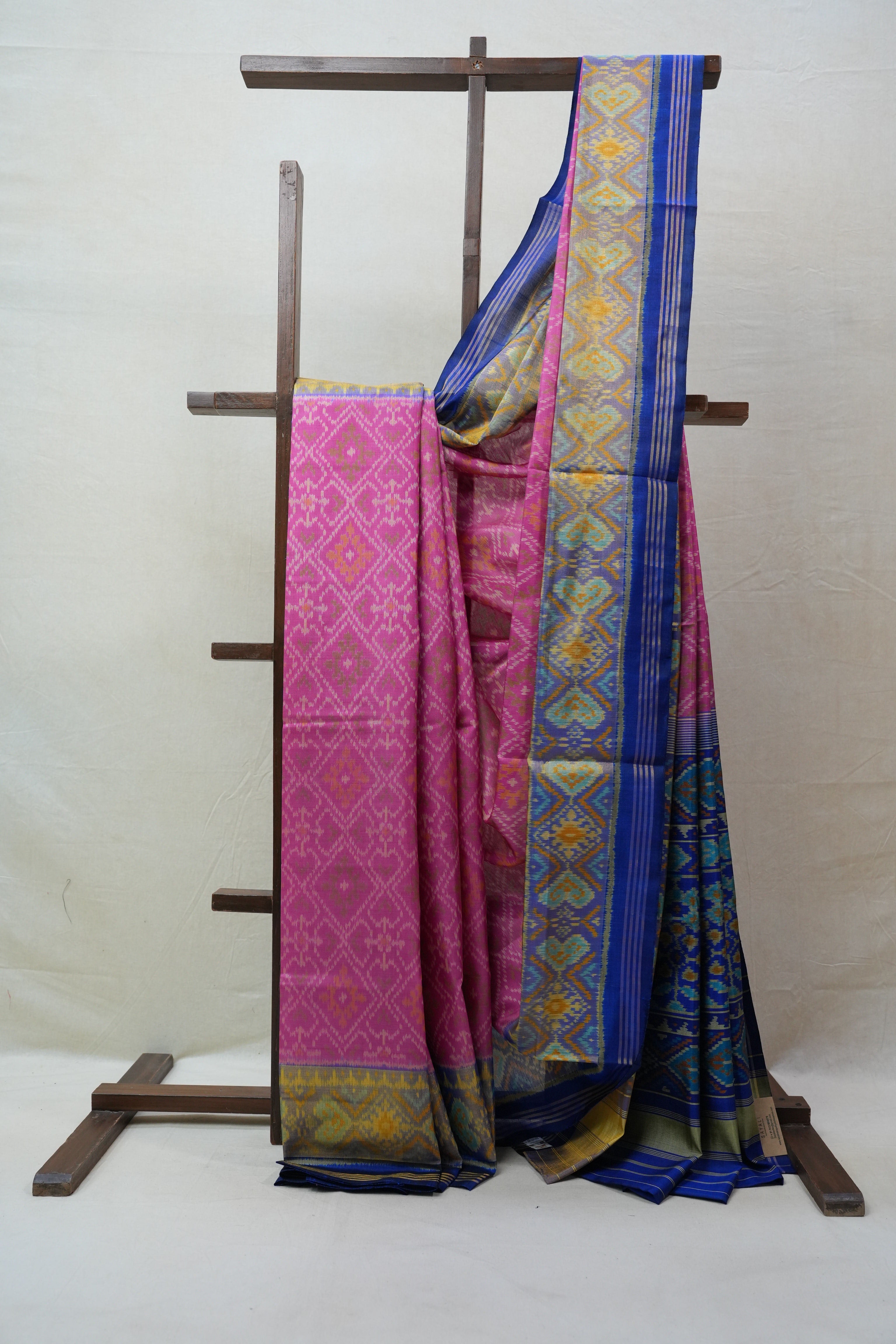Pink Rajkot Patola Silk Saree - SRPRPSS382