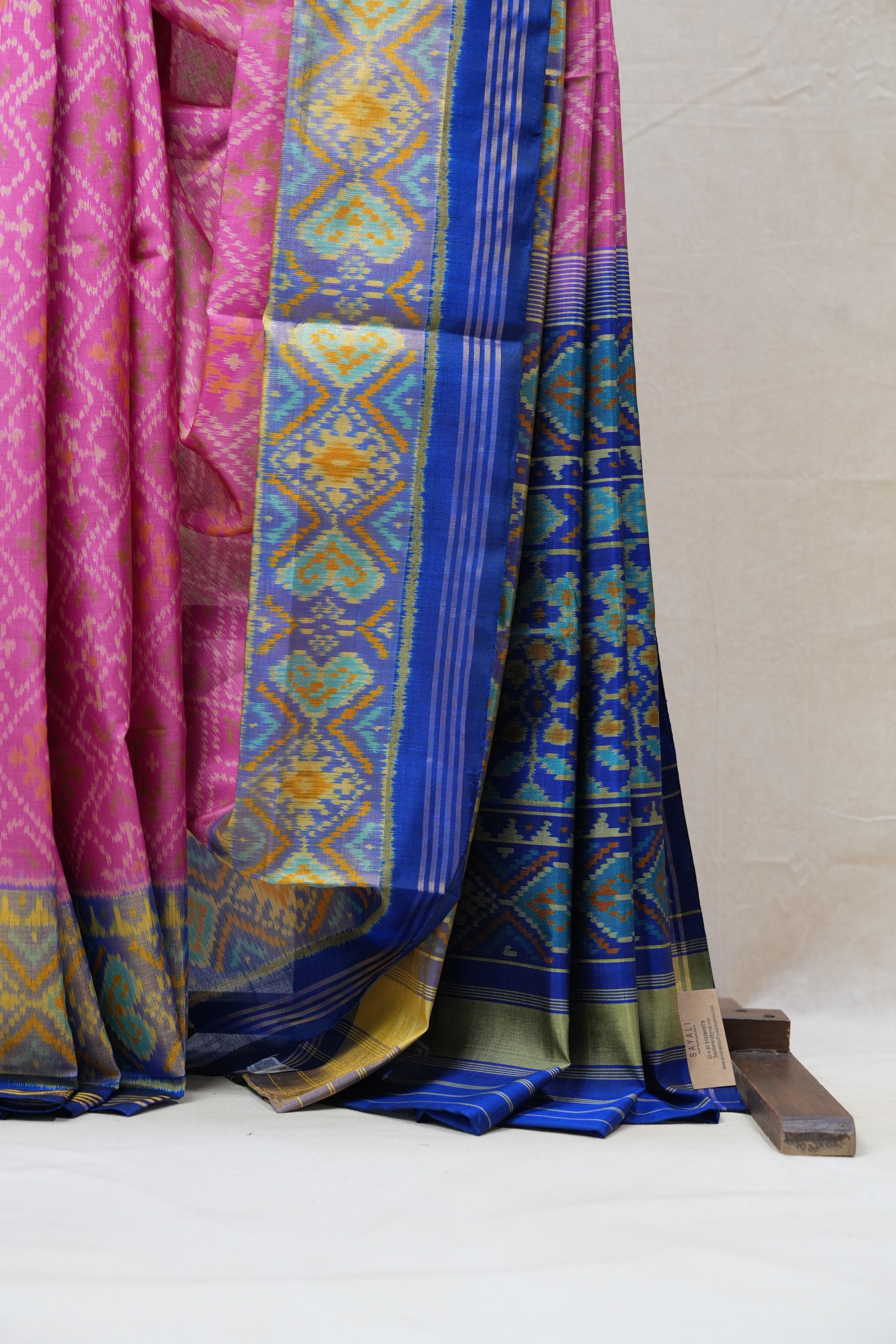 Pink Rajkot Patola Silk Saree - SRPRPSS382