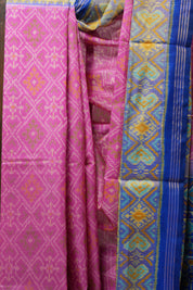Pink Rajkot Patola Silk Saree - SRPRPSS382