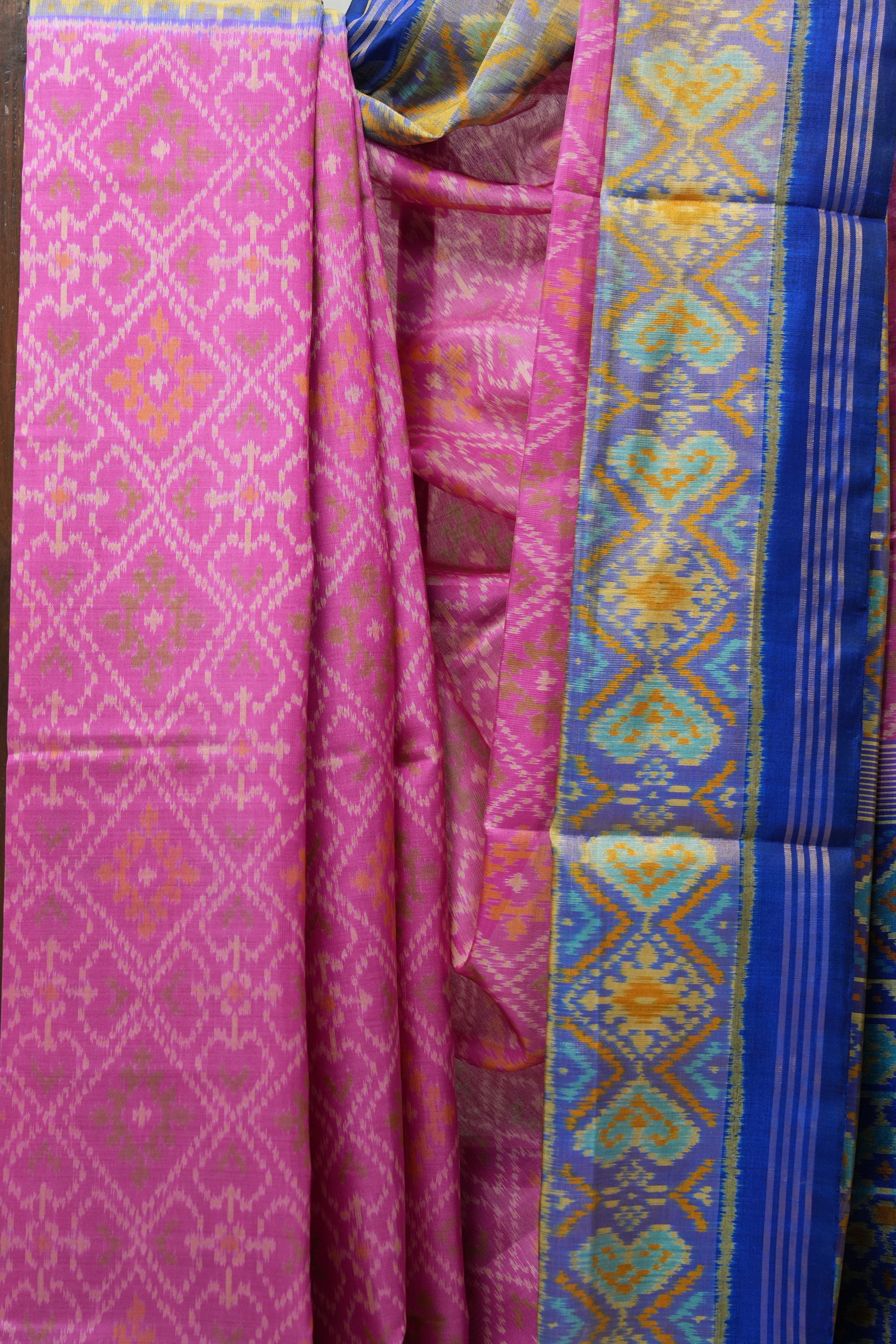 Pink Rajkot Patola Silk Saree - SRPRPSS382